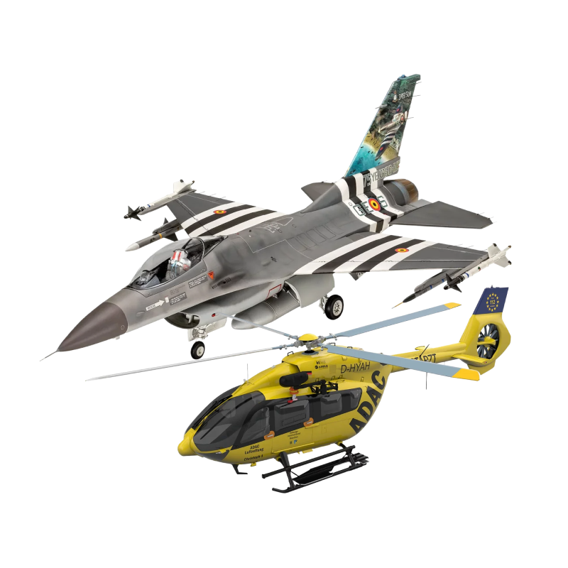 Kits de Modelismo de Aviões e Helicópteros Civis e Militares