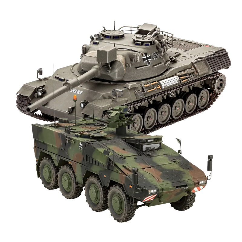 Kits de Modelismo de Tanques e Veículos Militares