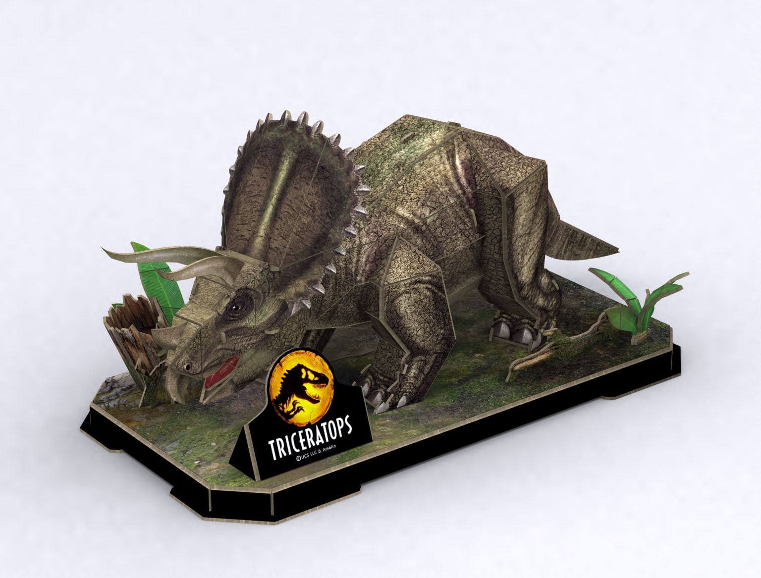 Puzzle 3D - Jurassic World Dominion - Triceratops