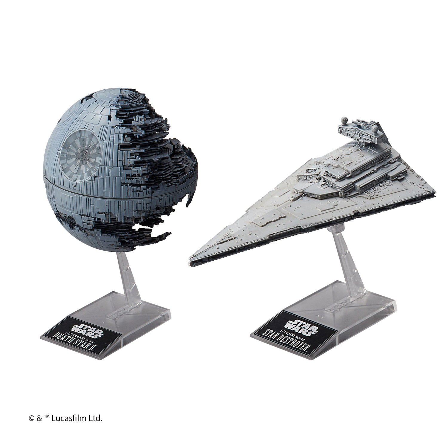 Model Kit - Death Star II + Imperial Star Destroyer