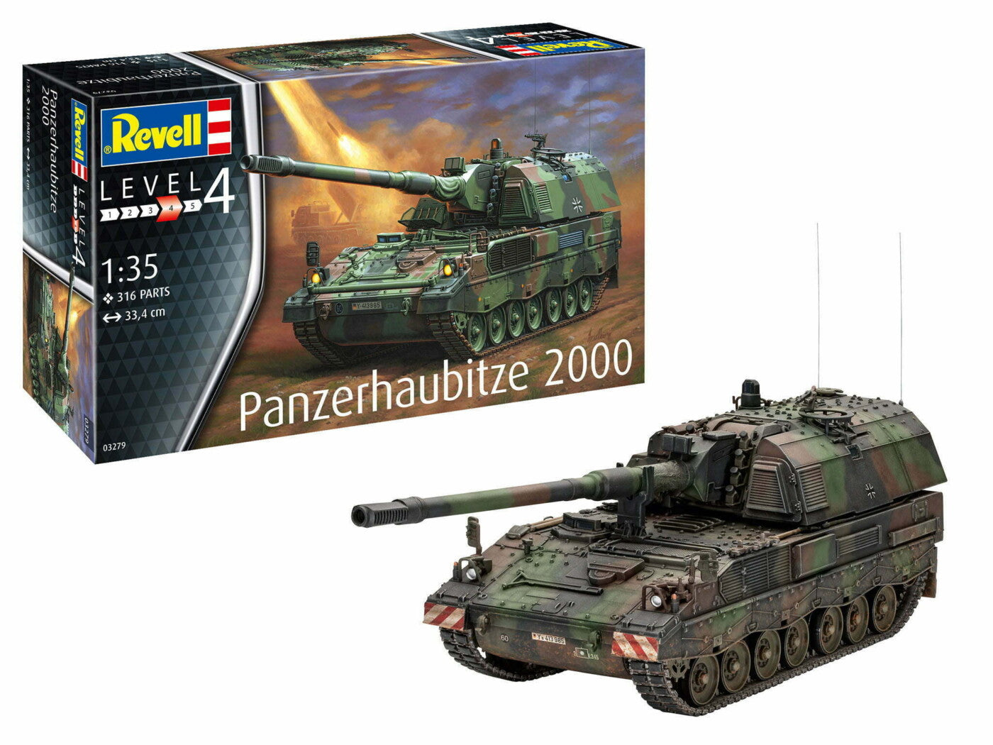 Model Kit - Panzerhaubitze 2000