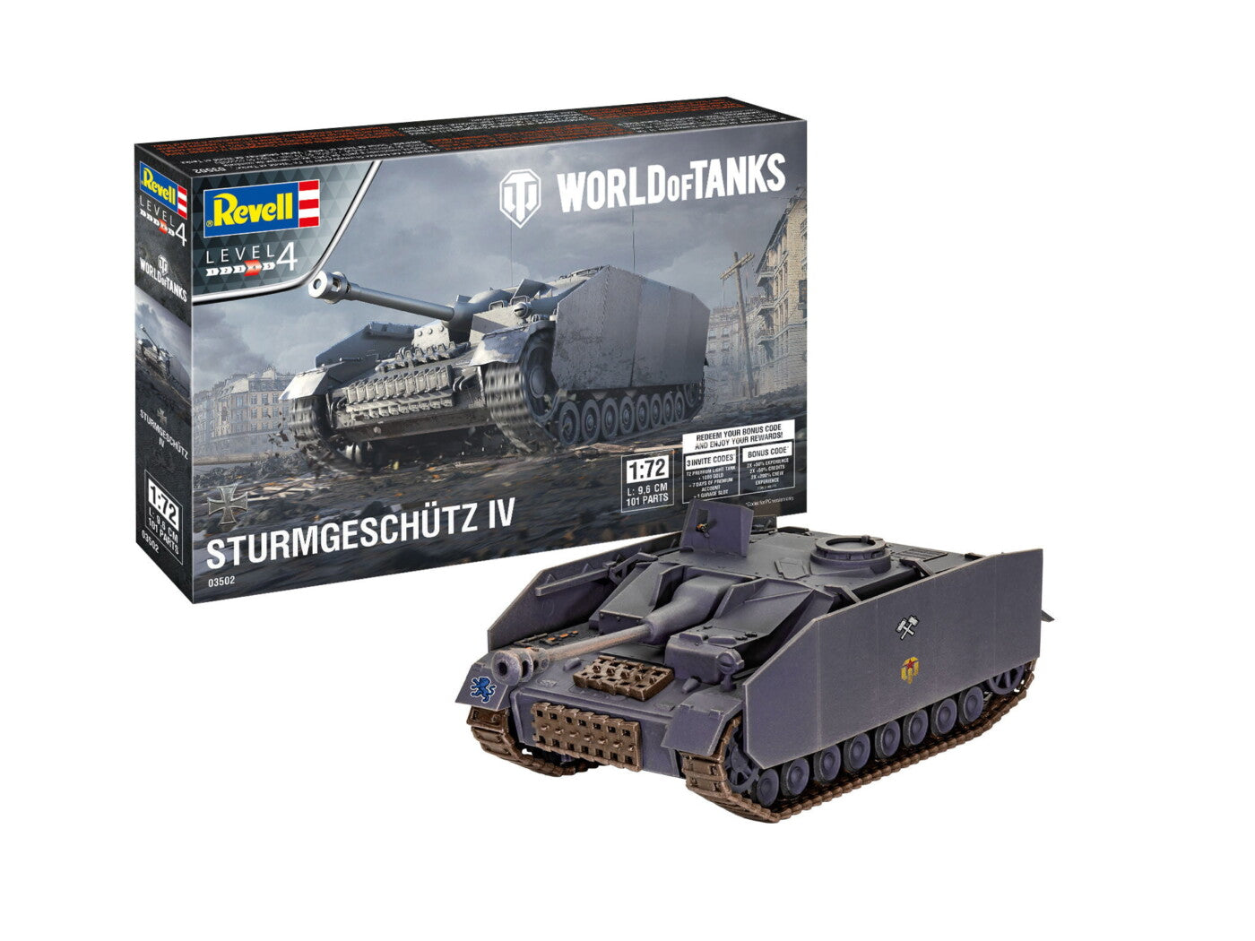 Model Kit - Sturmgeschütz IV "World of Tanks"