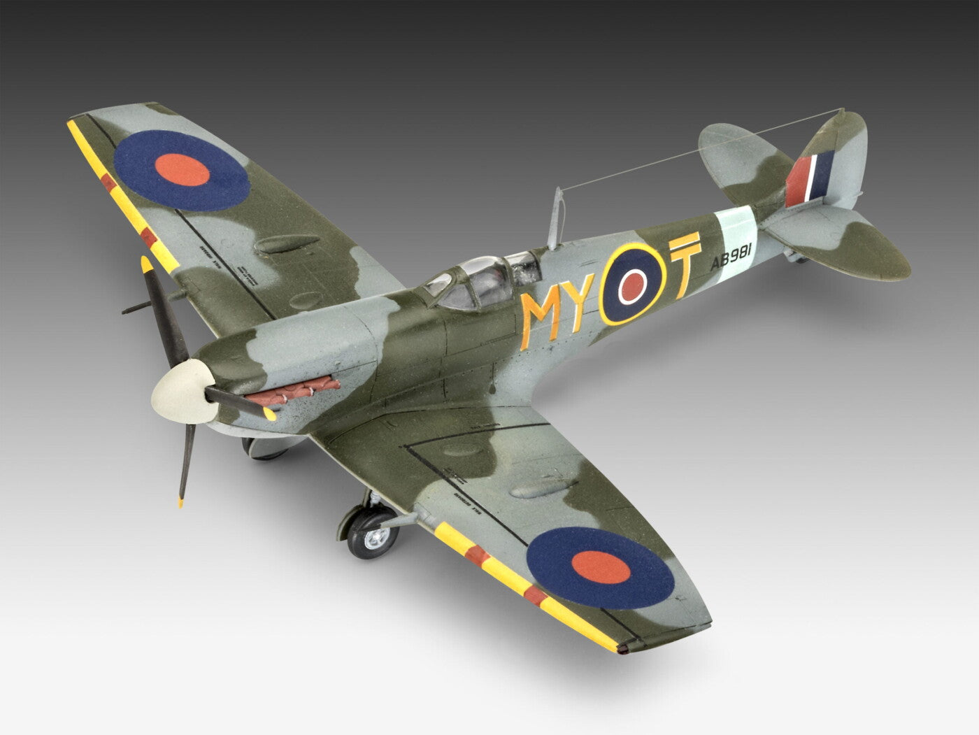 Model Set - Messerschmitt Bf109G-10 & Spitfire Mk.V