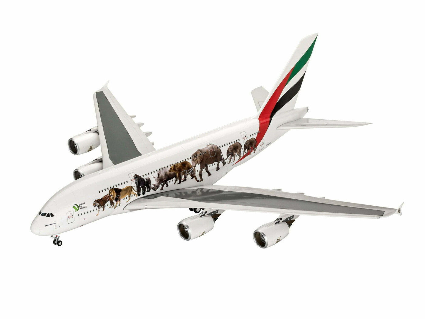Model Kit - Airbus A380-800 Emirates “Wild Life”