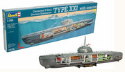 Model Kit - U-Boat Type XXI U 2540 & Interior