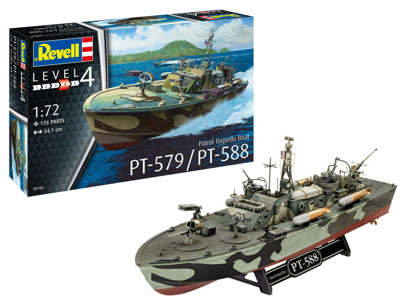 Model Kit - Patrol Torpedo Boat PT-588/PT-57