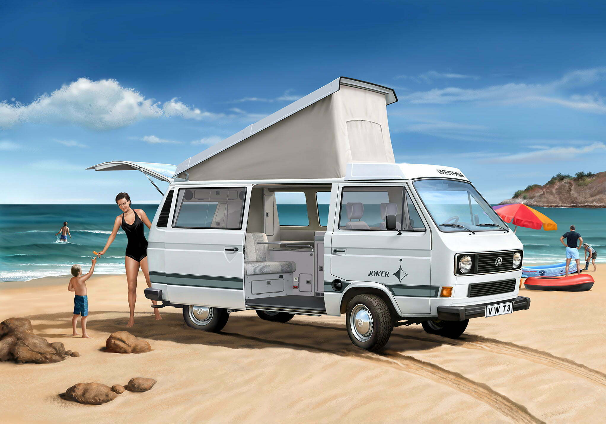 Model Kit - Volkswagen T3 "Camper"