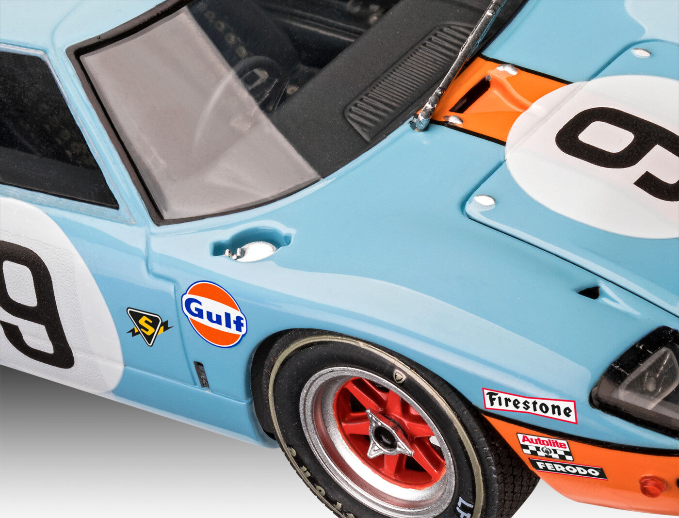 Model Kit - Ford GT 40 Le Mans 1968
