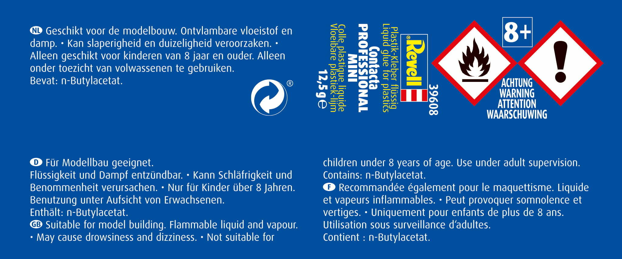 Revell "Contacta Professional Mini" Cola - 12.5g