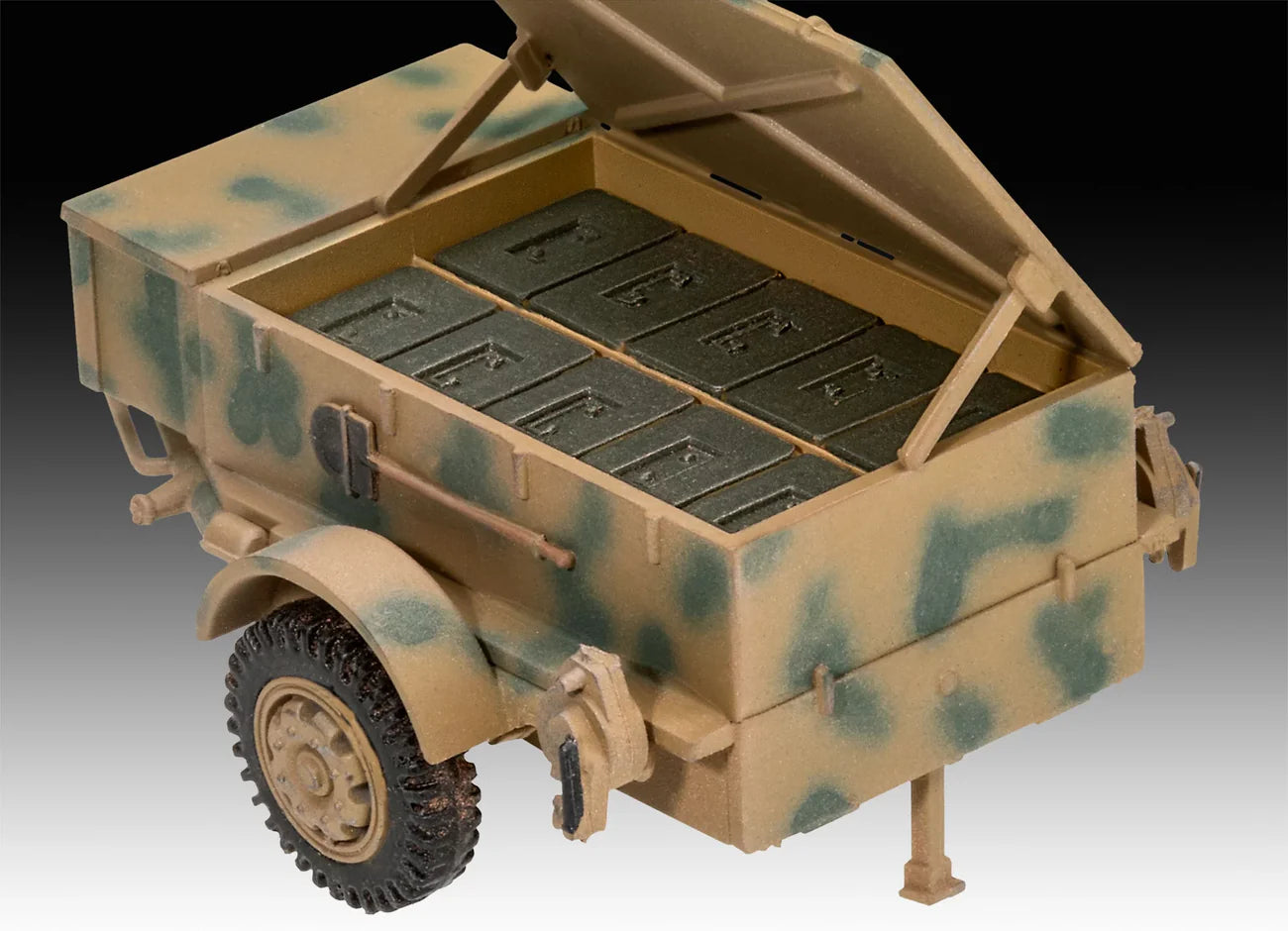 Model Kit - sWS With Flak 43 and Sd.Ah58 Ammo Trailer