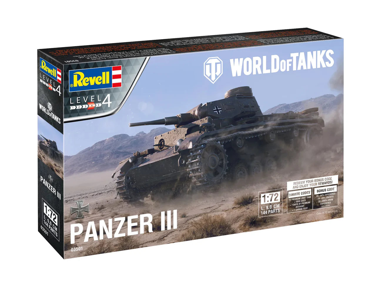Model Kit - Panzer III "World of Tanks"