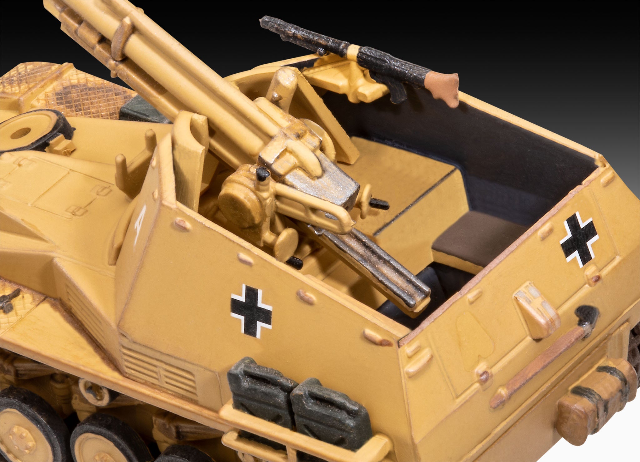 Model Kit - First Diorama Set - Sd.Kfz. 124 "Wespe"