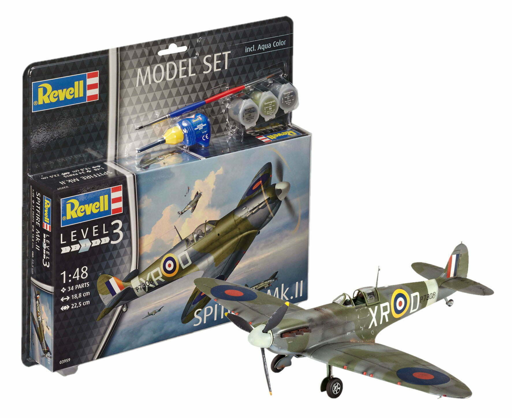 Model Set - Supermarine Spitfire Mk.II