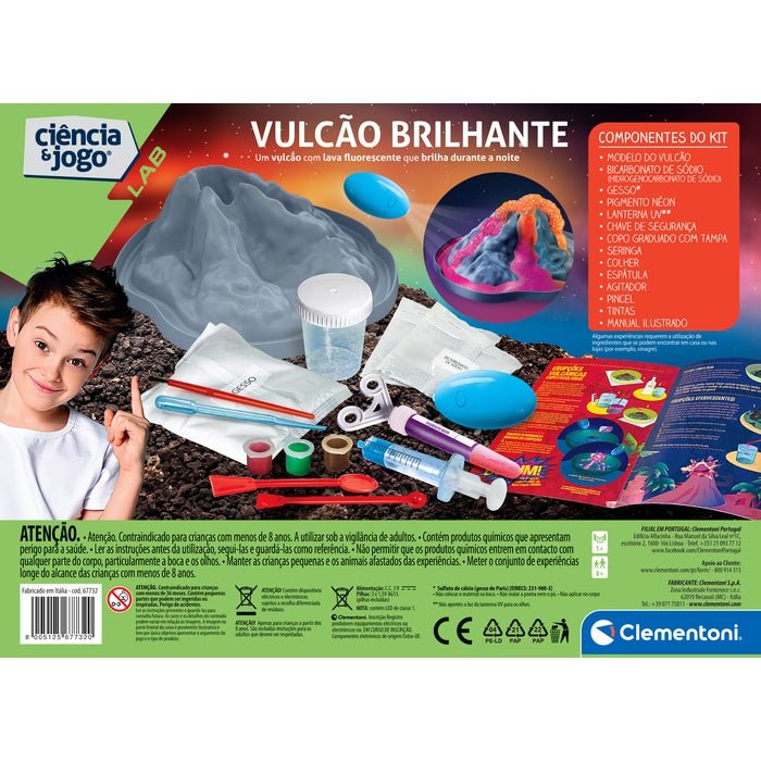 Ciência e Jogo - Vulcão Brilhante