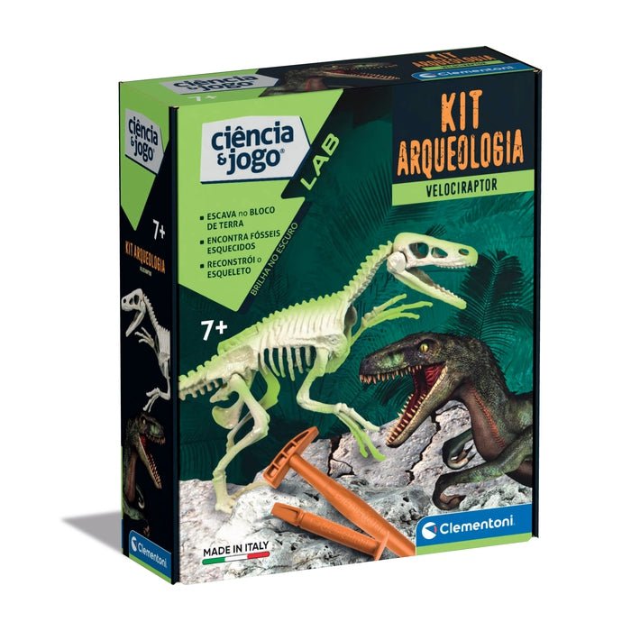 Ciência e Jogo - Velociraptor Arqueologia