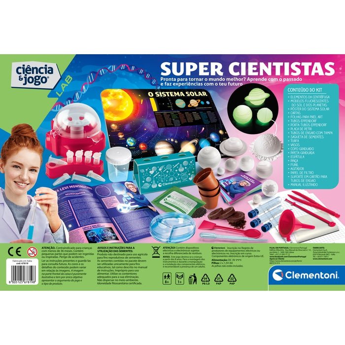 Ciência e Jogo - Super cientistas