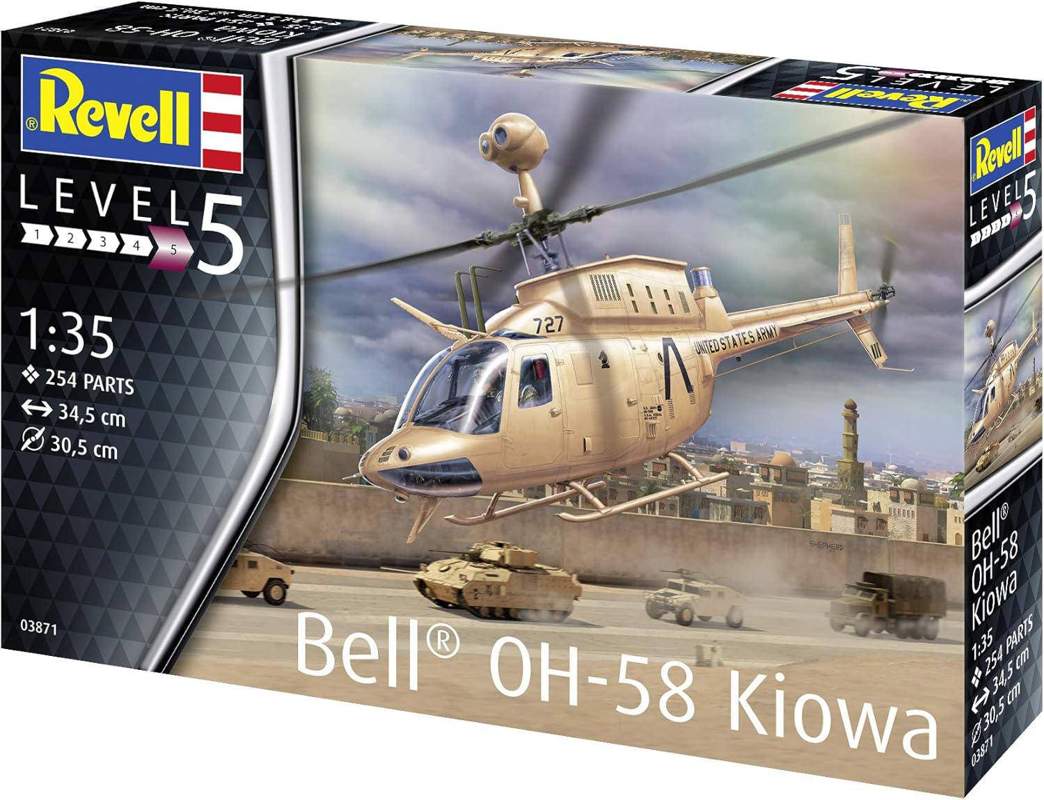 Model Kit - Bell OH-58 Kiowa