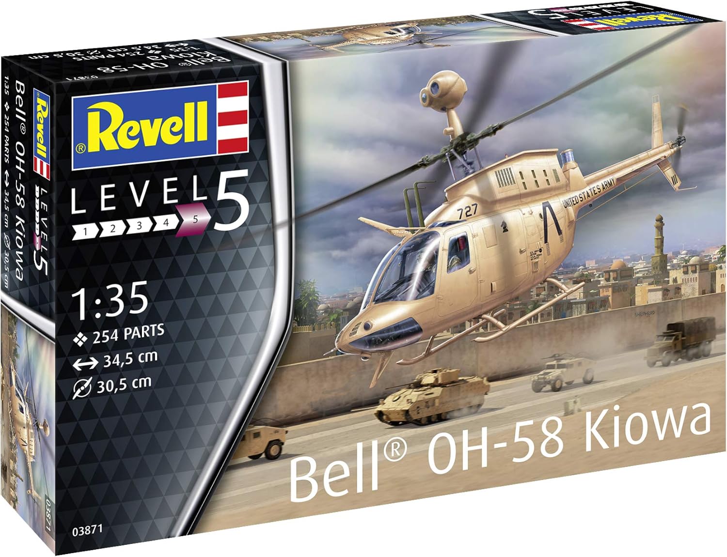 Model Kit - Bell OH-58 Kiowa