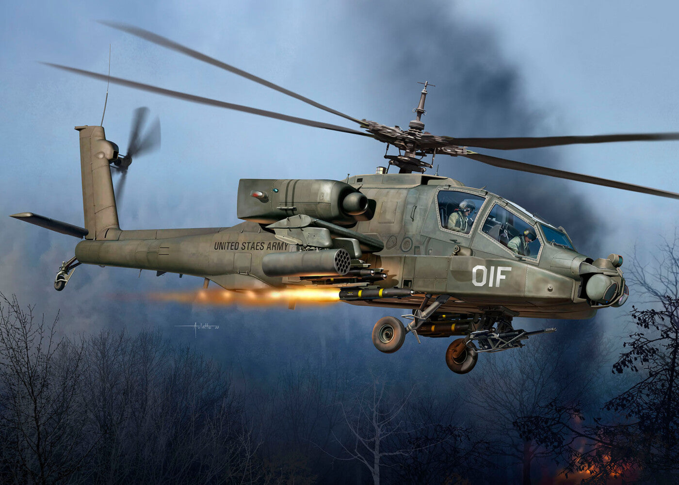 Model Kit - AH-64A Apache
