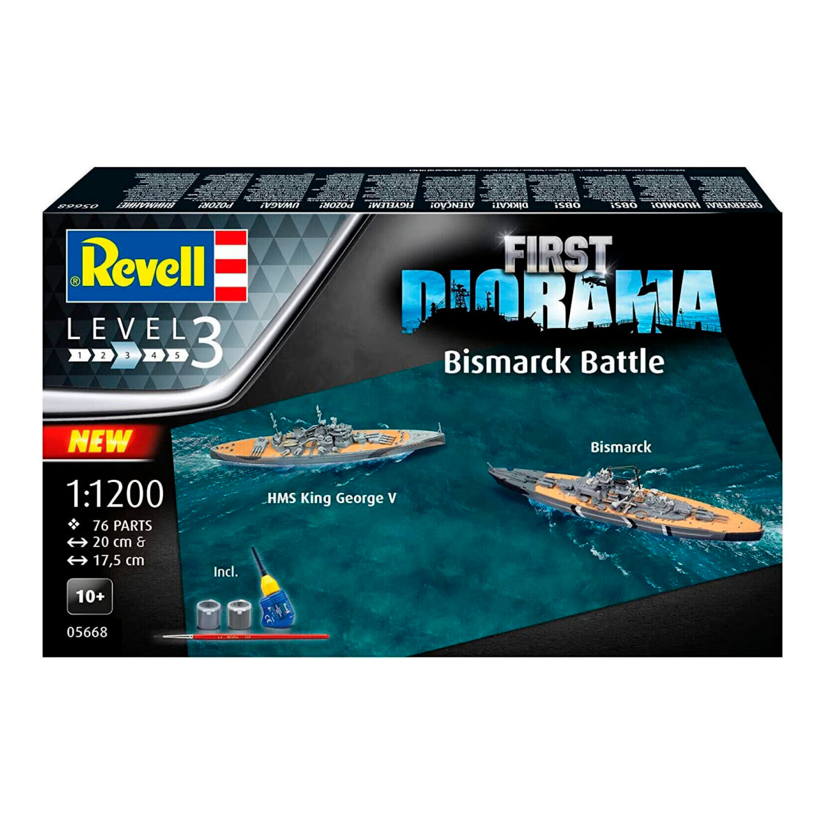 Gift Set - First Diorama Set - Bismarck Battle