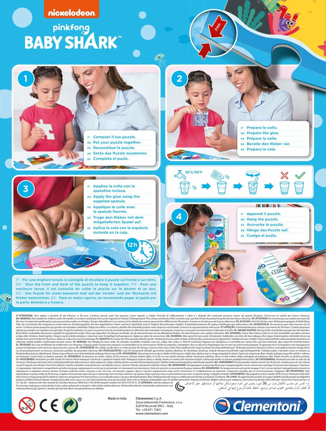 Puzzle Baby Shark Measure - 30 pcs