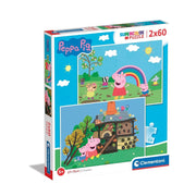 Puzzle Peppa Pig - 2x60 pcs