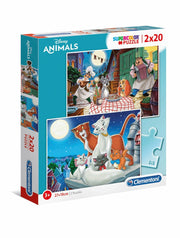Puzzle Disney Animal Friends - 2x20 pcs
