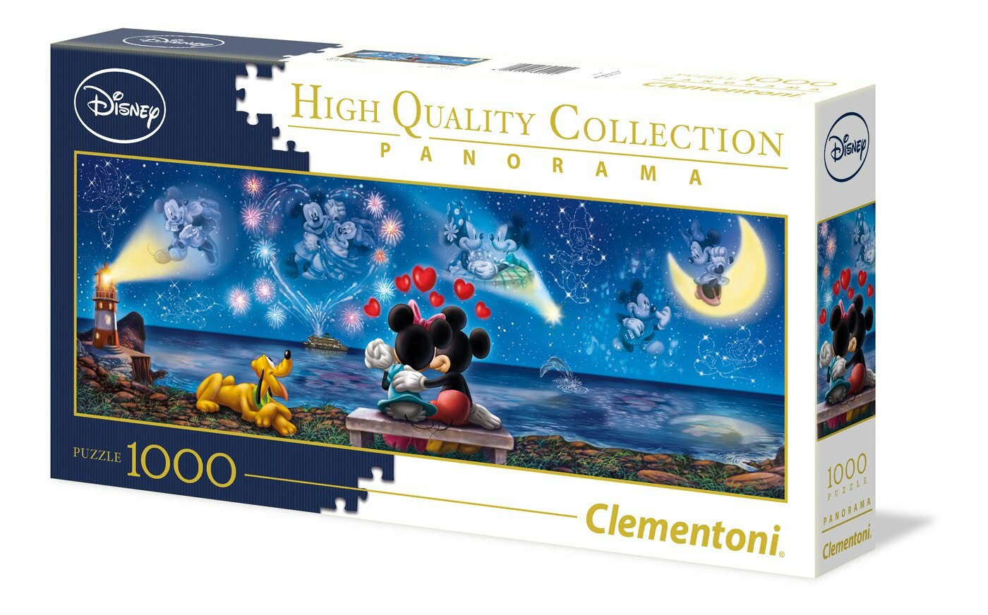Puzzle Panorama Mickey&Minnie New Form - 1000 pcs
