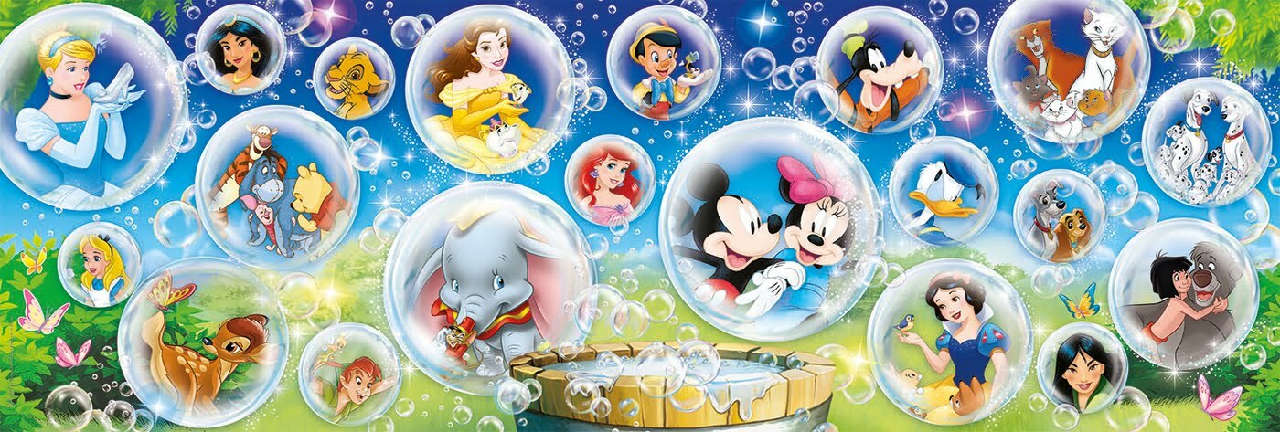 Puzzle Panorama Disney Multiprop.Bol - 1000 pcs