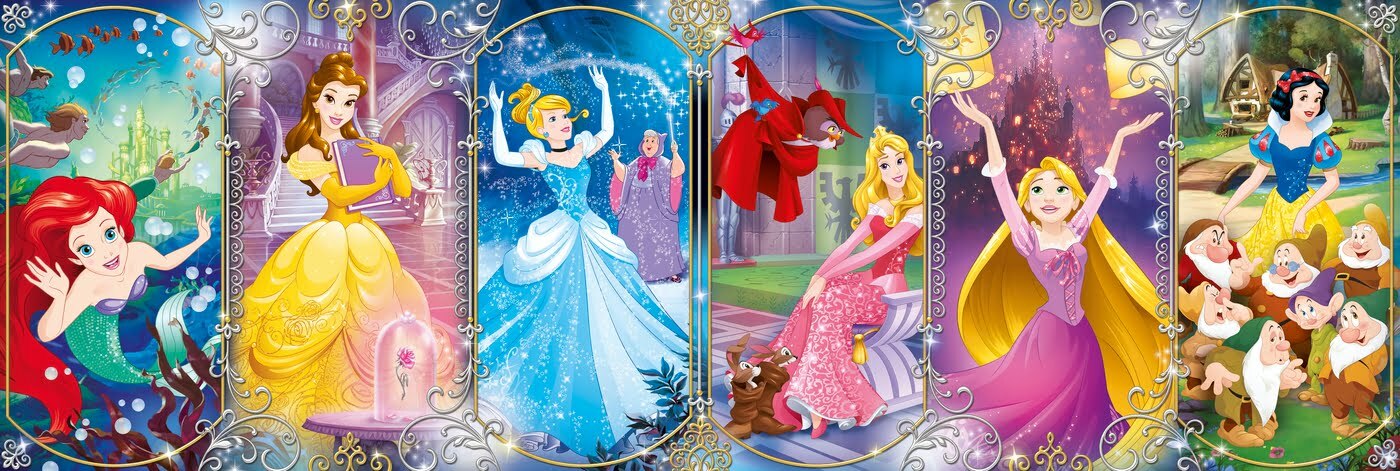 Puzzle Panorama Disney Princess 1 - 1000 pcs