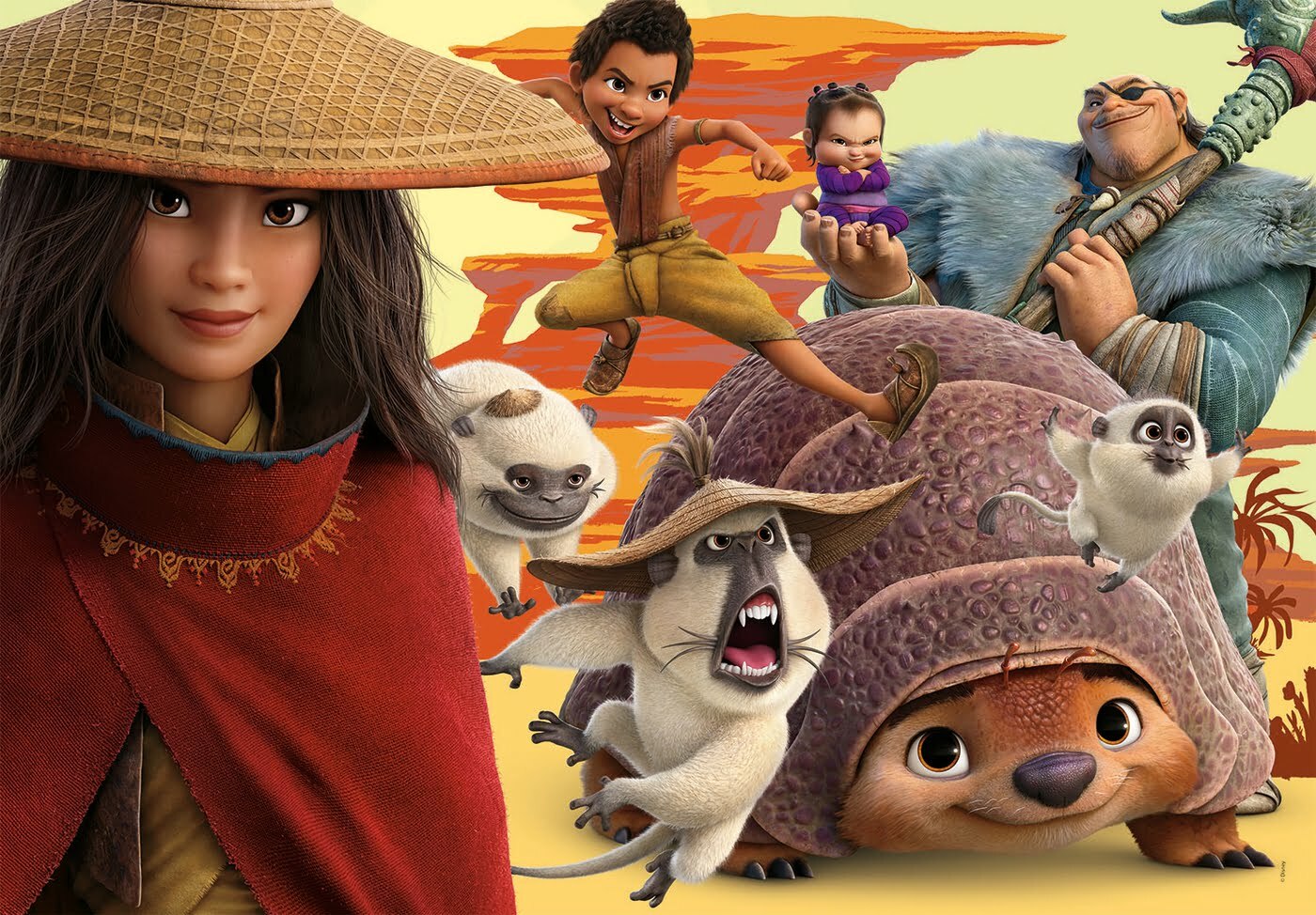 Puzzle Raya - 104 pcs