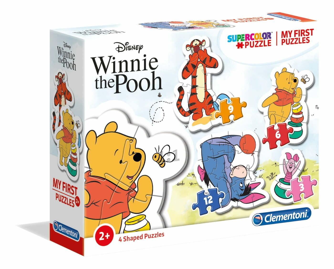 My First Puzzles Winnie the Pooh - 3+6+9+12 pcs