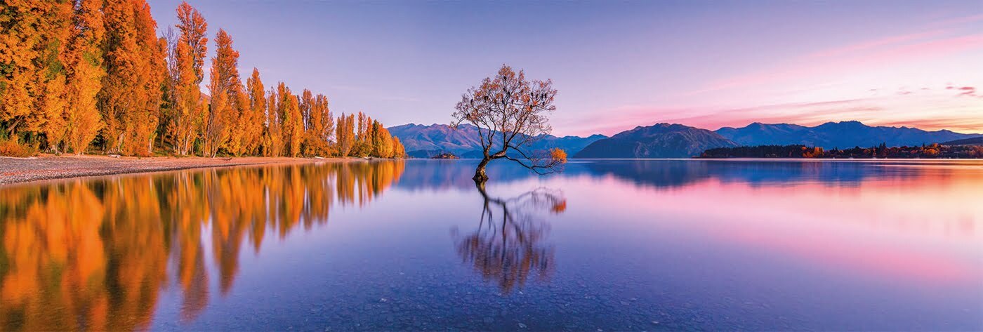 Puzzle Panorama Lake Wanaka Tree - 1000 pcs