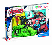 Puzzle Avengers - 104 pcs