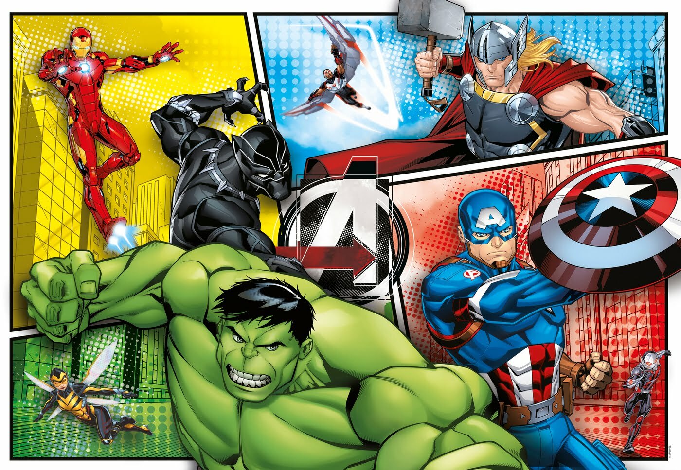 Puzzle Avengers - 104 pcs