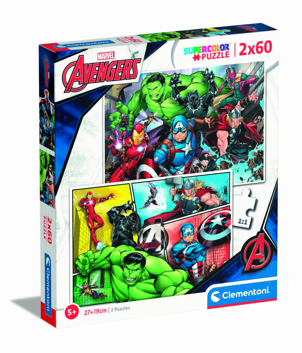 Puzzle Avengers - 2x60 pcs