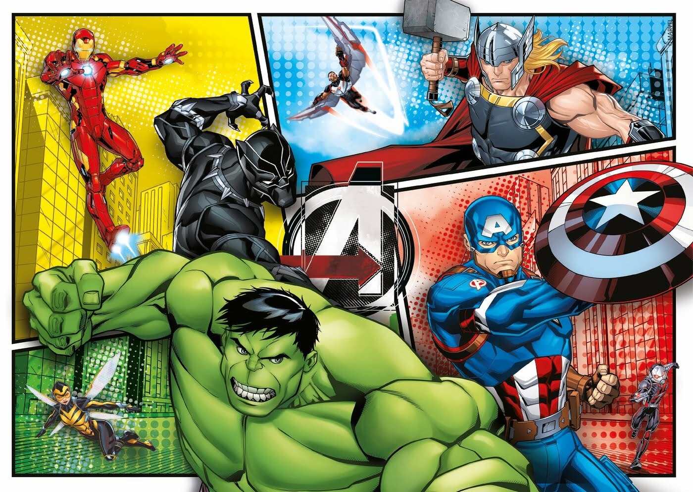 Puzzle Avengers - 2x60 pcs