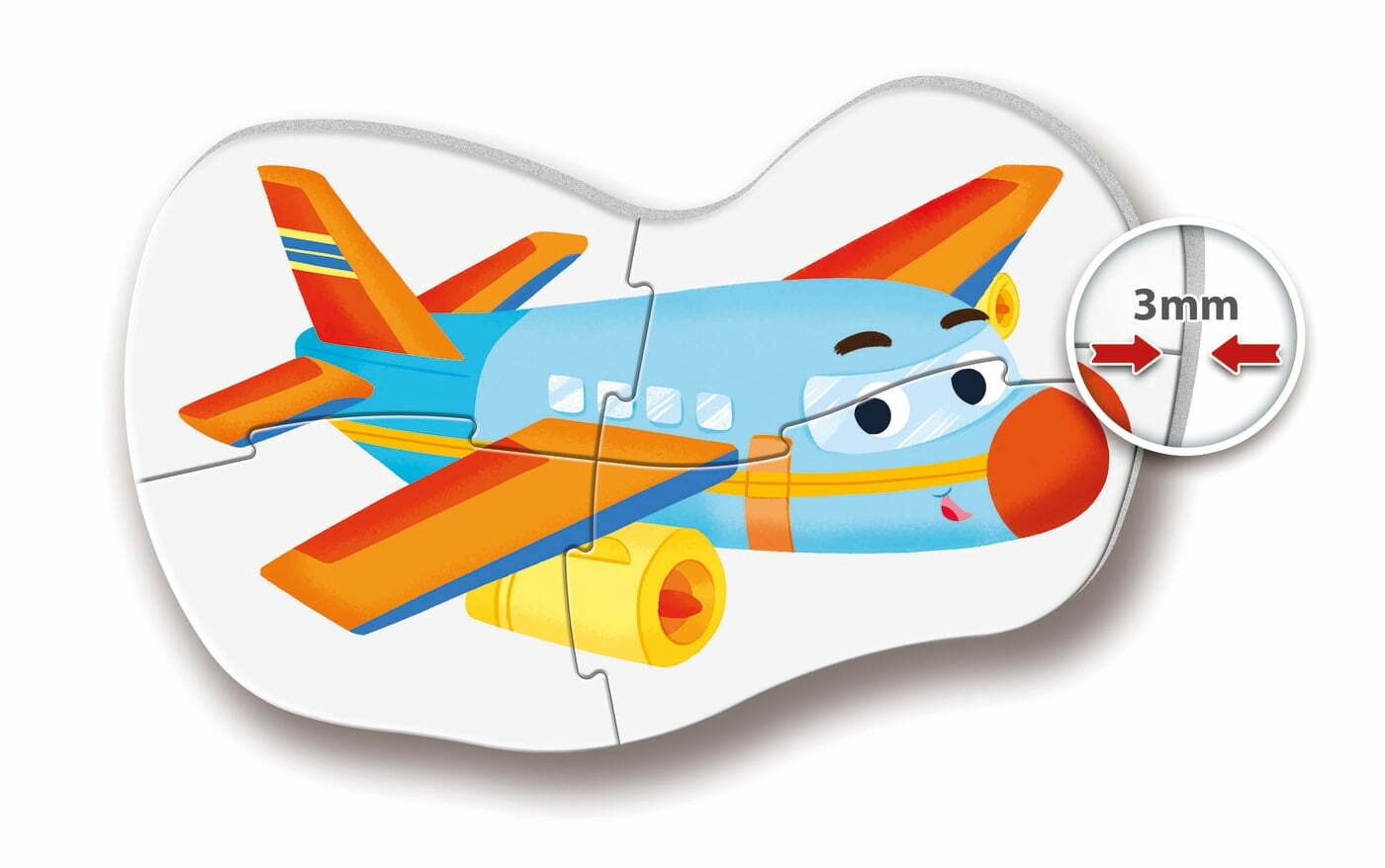 My First Puzzles Meios de Transporte - 2+3+4+5 pcs