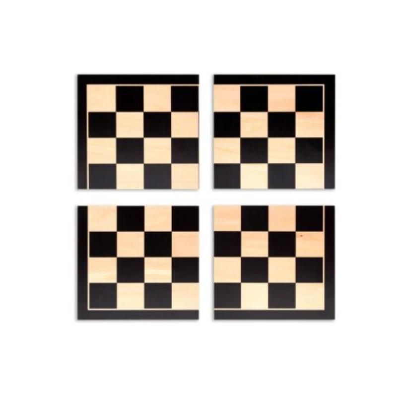 Tabuleiro de Xadrez Preto 40x40 Magnético