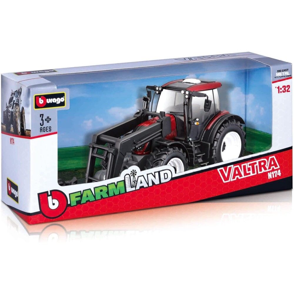 Tractor Valtra N174 com carregador frontal - 1:32