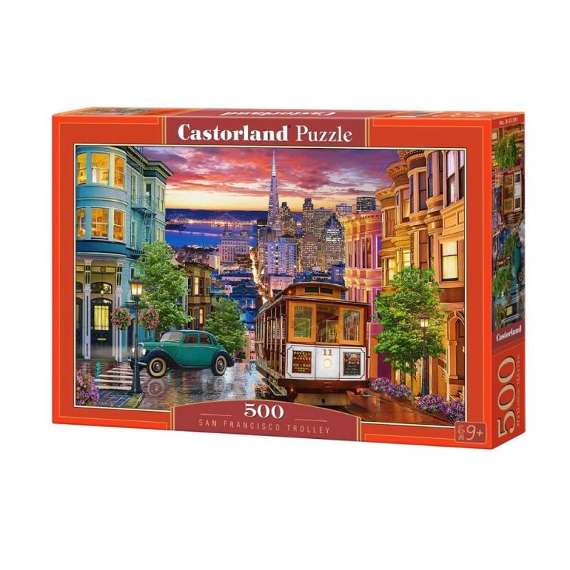 Puzzle San Francisco Trolley - 500 Pcs