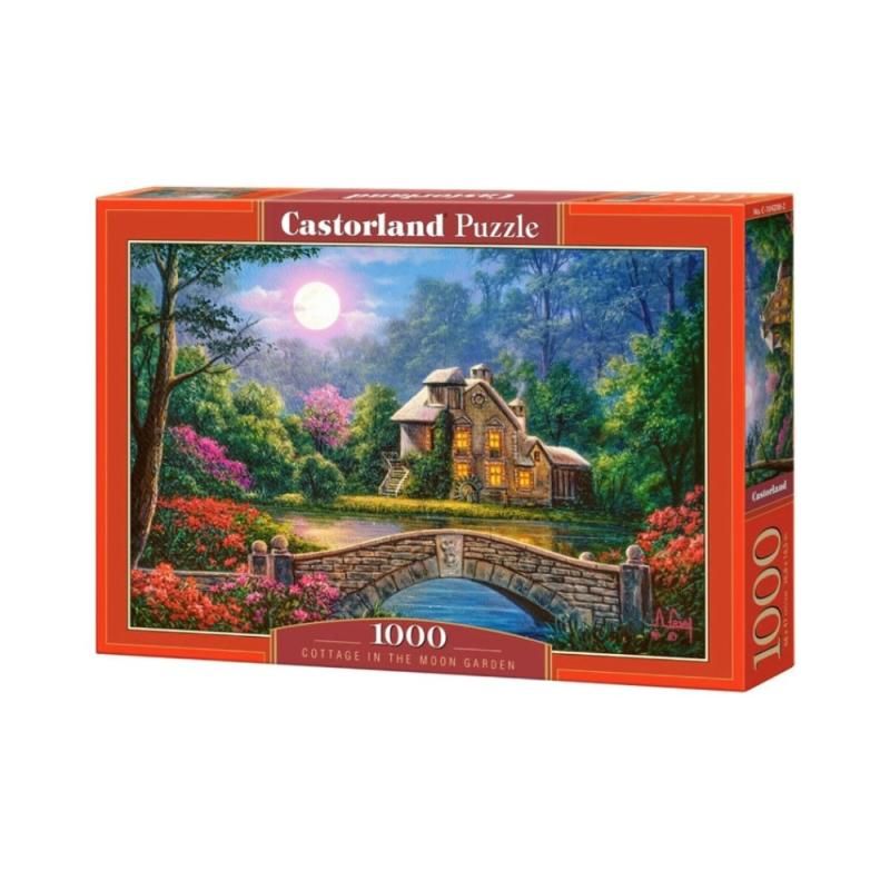 Puzzle Cottage in the Moon Garden - 1000 Pcs