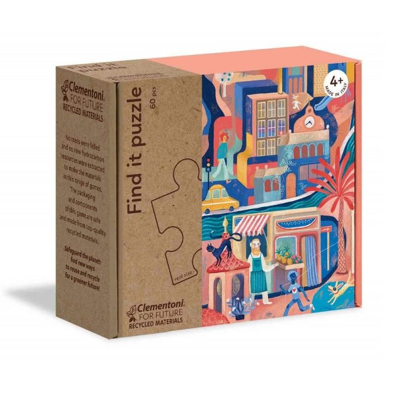 Puzzle Doce Cidade - 60 pcs