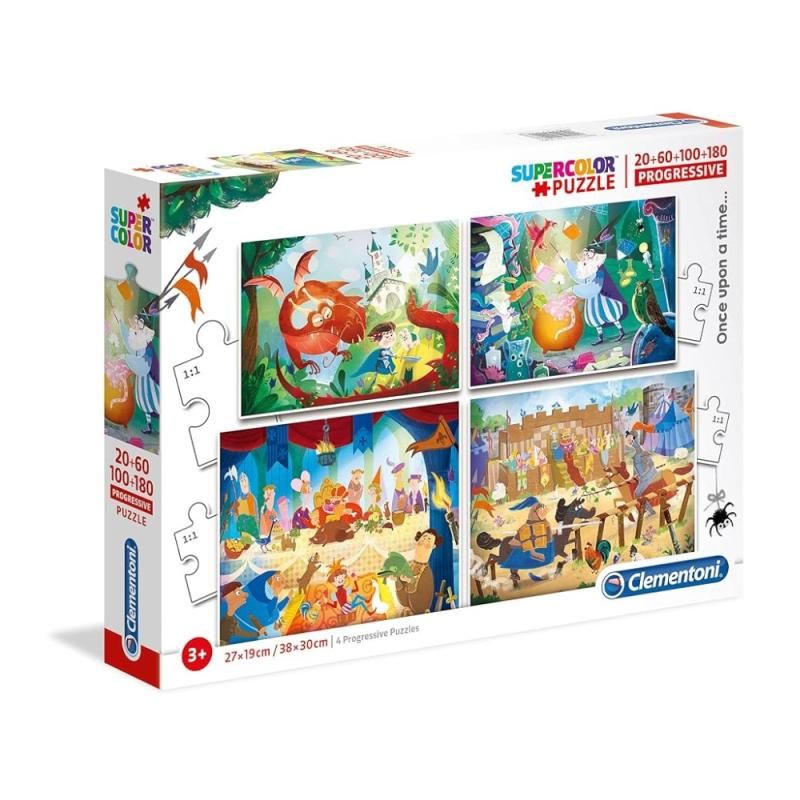 Puzzle - Era Uma Vez - 20+60+100+180 pcs