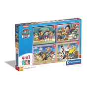 Puzzle Paw Patrol - 4 em 1