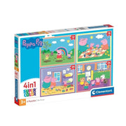 Puzzle Peppa Pig - 4 em 1
