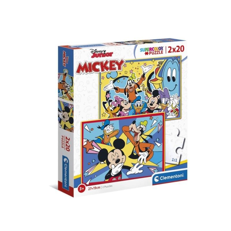 Puzzles Mickey e Amigos - 2x20 pcs