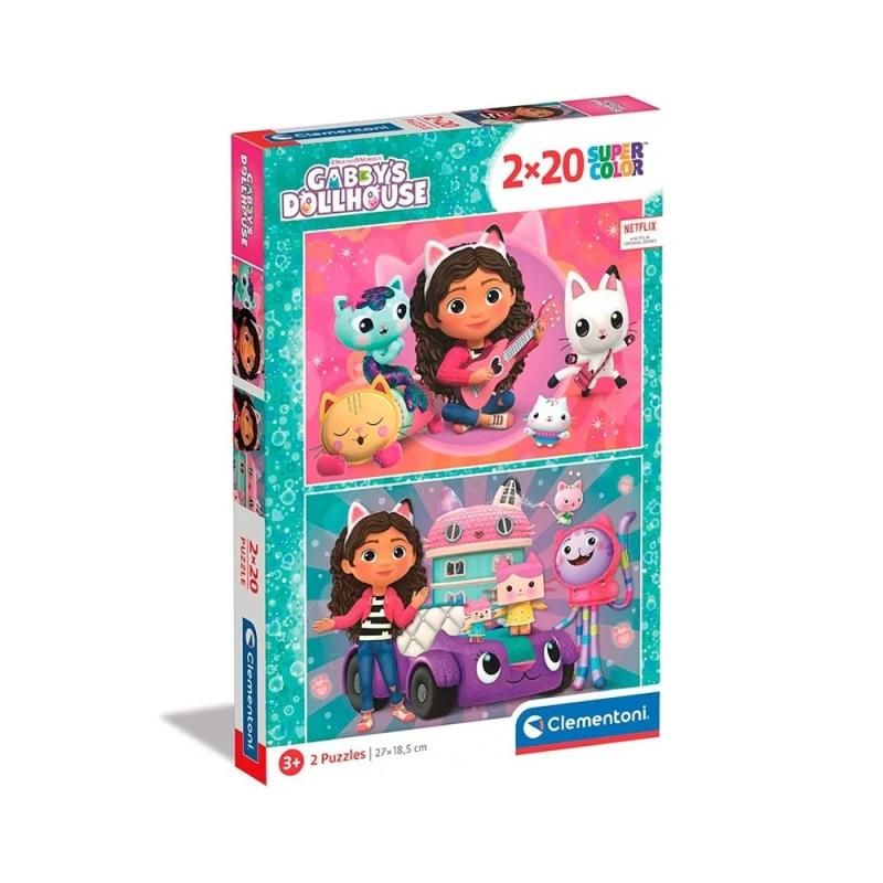 Puzzle Gabby`S Dollhouse - 2x20 pcs