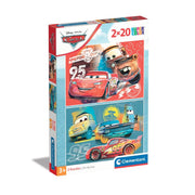 Puzzle Cars - 2x20 pcs