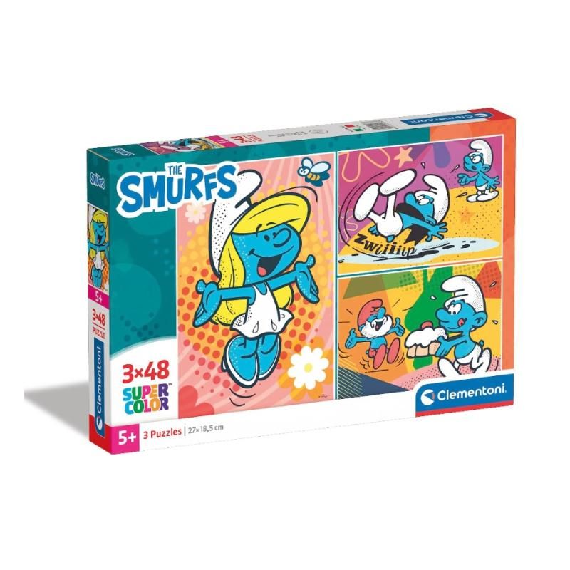Puzzle Smurfs - 3x48